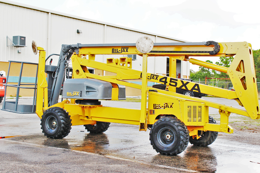 BilJax 45ft Articulating Self Propelled Boom Lift RentalZonePA
